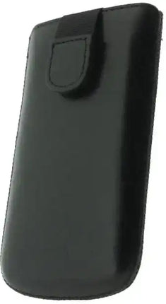 Senza Leather Slide Case Black Size M Senza