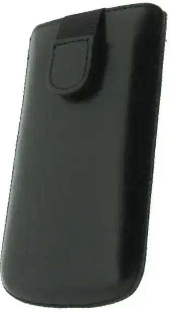 Senza Leather Slide Case Black Size L Senza