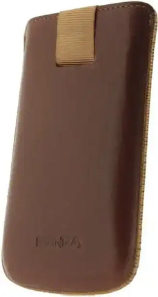 Senza Leather Slide Case Cognac Size S Senza