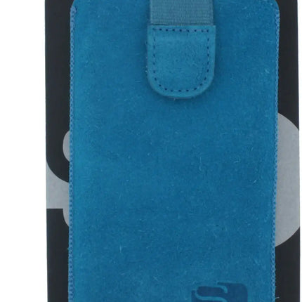 Senza Suede Slide Case Deep Turquoise Size L Senza