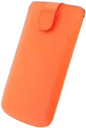 Senza Leather Slide Case Neon Orange Size Xxl Senza