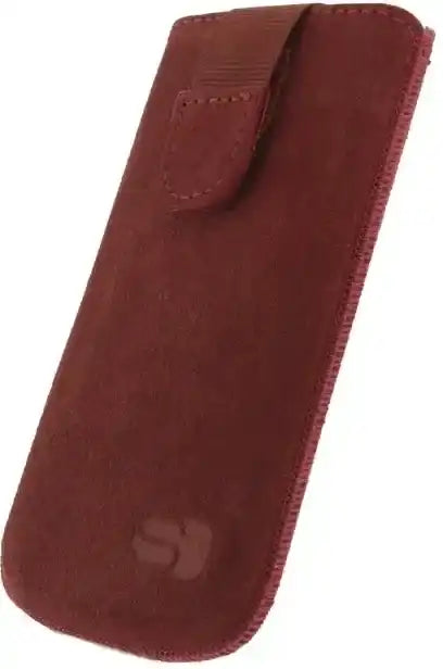 Senza Suede Slide Case Rusty Red Size L Senza