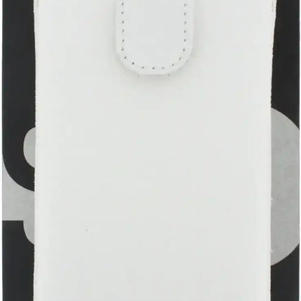 Senza Leather Slide Case White Size M Senza