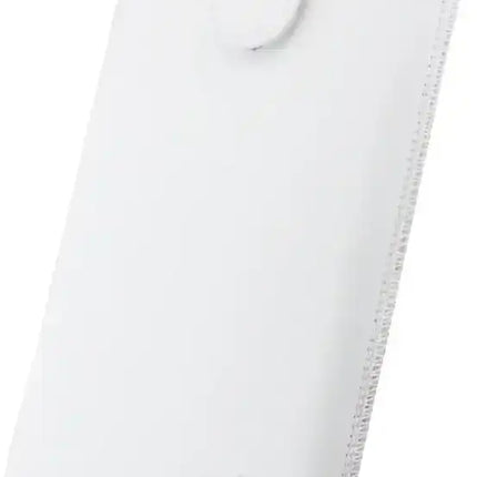 Senza Leather Slide Case White Size M Senza