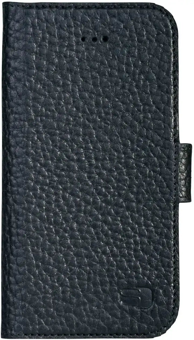 Senza Exquisite Leather Wallet Apple Iphone 6/6S Intense Black Senza