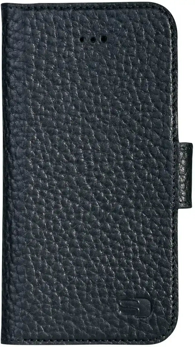 Senza Exquisite Leather Wallet Apple Iphone 5/5S/Se Intense Black Senza