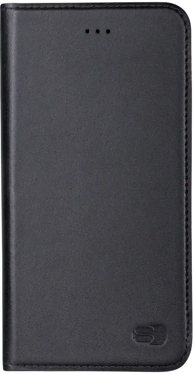 Senza Authentic Leather Booklet Apple Iphone 6/6S Pure Black Senza