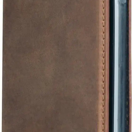 Senza Raw Leather Booklet Apple Iphone 6/6S Chestnut Brown Senza