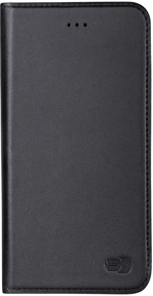 Senza Authentic Leather Booklet Apple Iphone 7 Plus/8 Plus Pure Black Senza