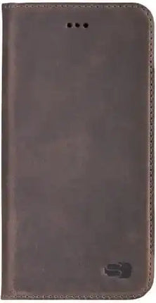 Senza Raw Leather Booklet Apple Iphone 7 Plus/8 Plus Walnut Brown Senza