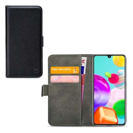 Mobilize Classic Gelly Wallet Book Case Samsung Galaxy A41 Black Mobilize