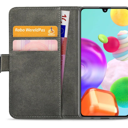 Mobilize Classic Gelly Wallet Book Case Samsung Galaxy A41 Black Mobilize