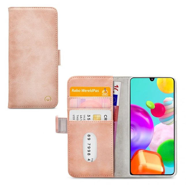 Mobilize Elite Gelly Wallet Book Case Samsung Galaxy A41 Soft Pink Mobilize