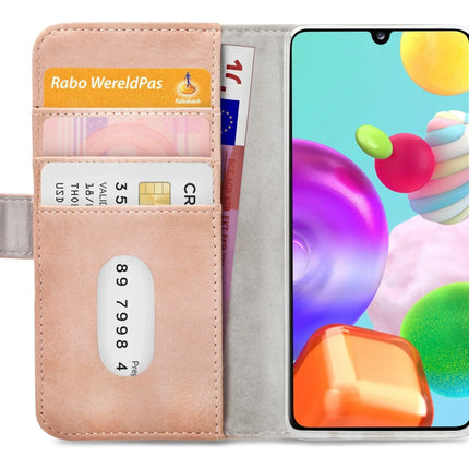 Mobilize Elite Gelly Wallet Book Case Samsung Galaxy A41 Soft Pink Mobilize