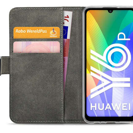 Mobilize Classic Gelly Wallet Book Case Huawei Y6P Black Mobilize