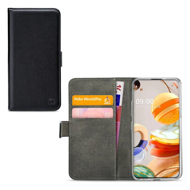 Mobilize Classic Gelly Wallet Book Case Lg K61 Black Mobilize