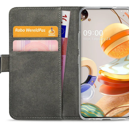 Mobilize Classic Gelly Wallet Book Case Lg K61 Black Mobilize