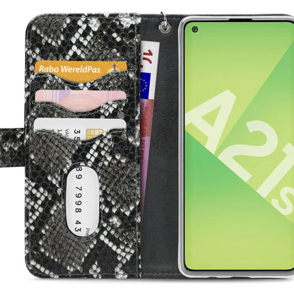 Mobilize 2In1 Gelly Zipper Case Samsung Galaxy A21S Black/Snake Mobilize