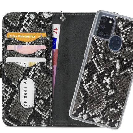 Mobilize 2In1 Gelly Zipper Case Samsung Galaxy A21S Black/Snake Mobilize