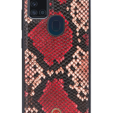 Mobilize 2In1 Gelly Velvet Clutch For Samsung Galaxy A21S Red Snake Mobilize