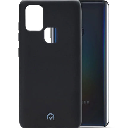 Mobilize Rubber Gelly Case Samsung Galaxy A21S Matt Black Mobilize