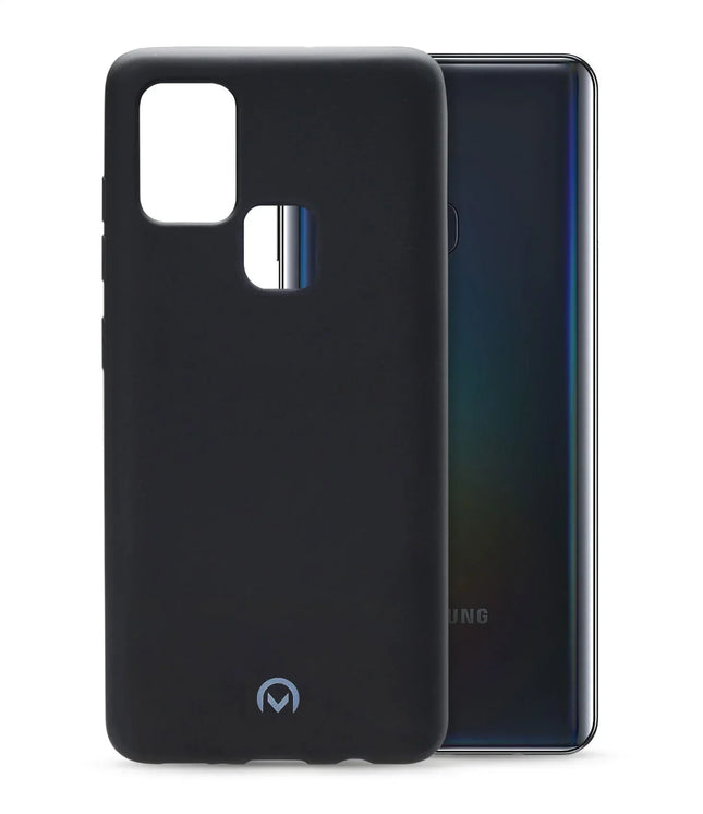 Mobilize Rubber Gelly Case Samsung Galaxy A21S Matt Black Mobilize