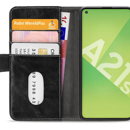 Mobilize Elite Gelly Wallet Book Case Samsung Galaxy A21S Black Mobilize