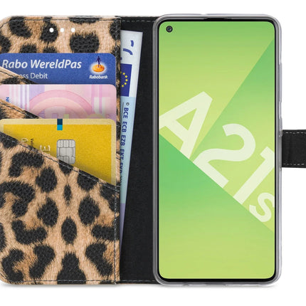 My Style Flex Wallet For Samsung Galaxy A21S Leopard
