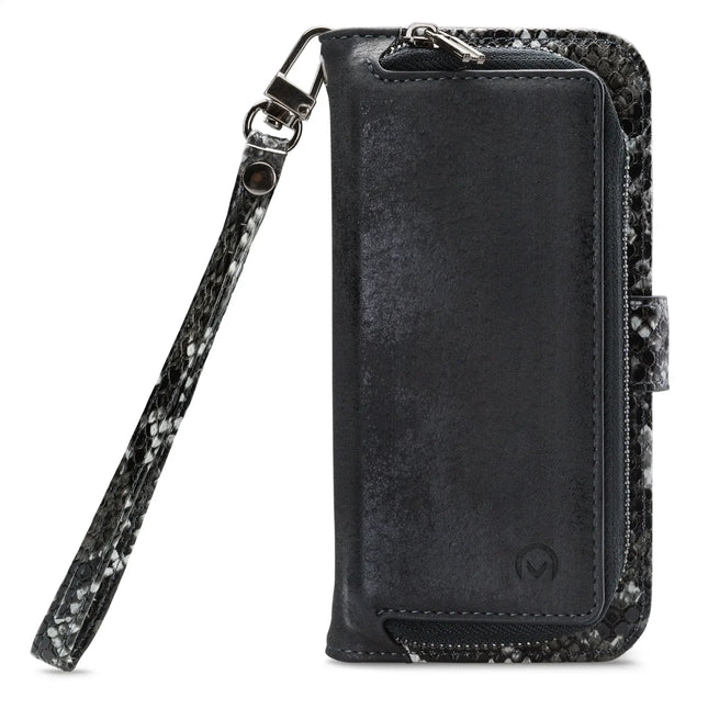 Mobilize 2In1 Magnet Zipper Case Apple Iphone 12 Mini Black/Snake Mobilize