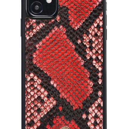 Mobilize 2In1 Gelly Velvet Clutch For Apple Iphone 12 Mini Red Snake Mobilize
