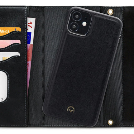 Mobilize 2In1 Gelly Velvet Clutch For Apple Iphone 12 Mini Deep Black Mobilize