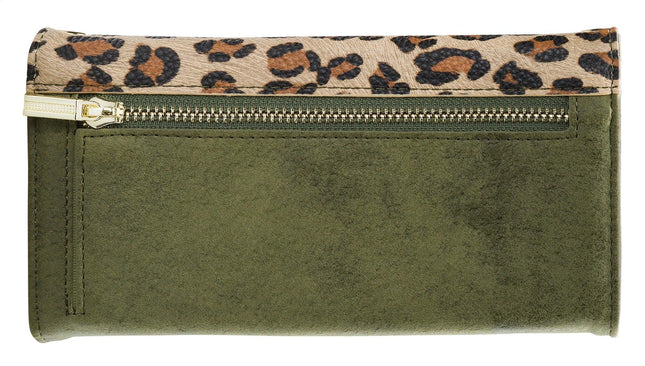 Mobilize 2In1 Gelly Clutch For Apple Iphone 12 Mini Green Leopard Mobilize