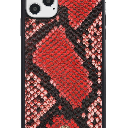 Mobilize 2In1 Gelly Velvet Clutch For Apple Iphone 12/12 Pro Red Snake Mobilize