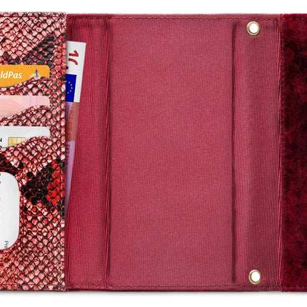 Mobilize 2In1 Gelly Velvet Clutch For Apple Iphone 12 Pro Max Red Snake Mobilize