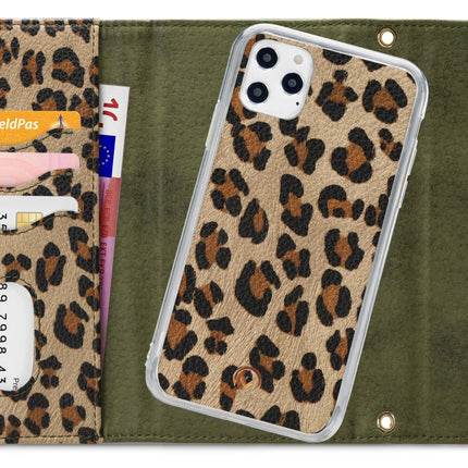 Mobilize 2In1 Gelly Clutch For Apple Iphone 12 Pro Max Green Leopard Mobilize