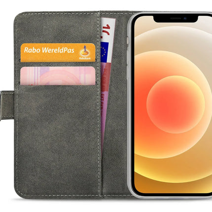 Mobilize Classic Gelly Wallet Book Case Apple Iphone 12/12 Pro Black Mobilize