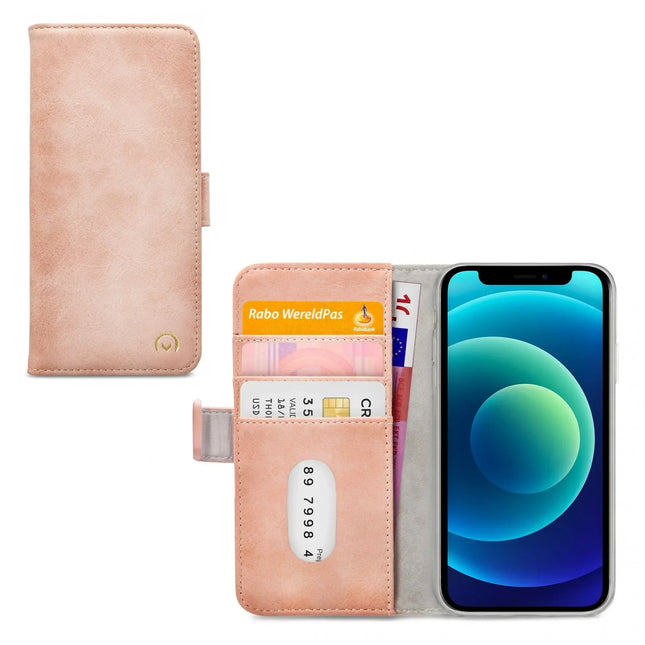 Mobilize Elite Gelly Wallet Book Case Apple Iphone 12 Mini Soft Pink Mobilize