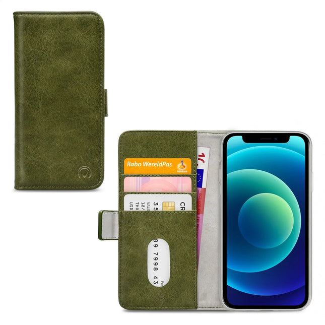 Mobilize Elite Gelly Wallet Book Case Apple Iphone 12 Mini Green Mobilize