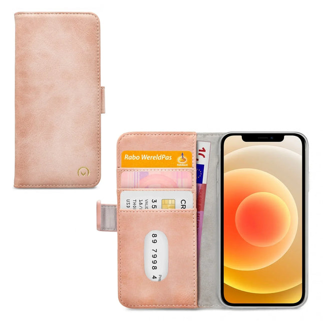Mobilize Elite Gelly Wallet Book Case Apple Iphone 12/12 Pro Soft Pink Mobilize