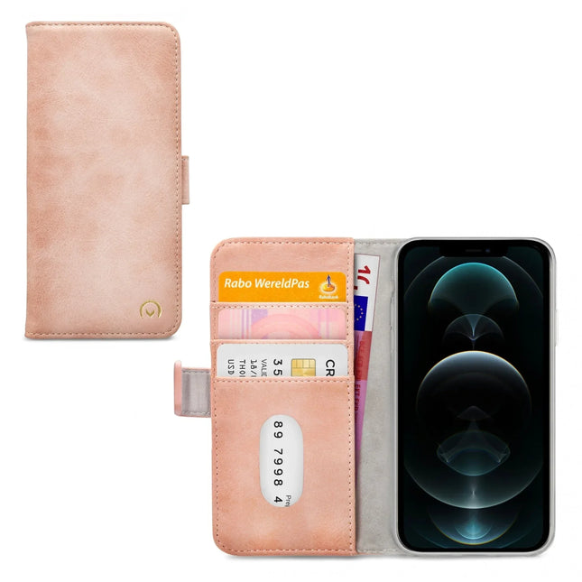Mobilize Elite Gelly Wallet Book Case Apple Iphone 12 Pro Max Soft Pink Mobilize