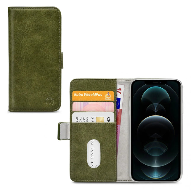 Mobilize Elite Gelly Wallet Book Case Apple Iphone 12 Pro Max Green Mobilize