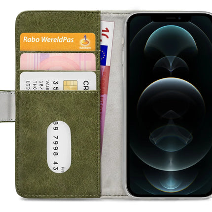 Mobilize Elite Gelly Wallet Book Case Apple Iphone 12 Pro Max Green Mobilize