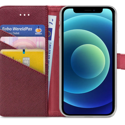 My Style Flex Wallet For Apple Iphone 12 Mini Bordeaux