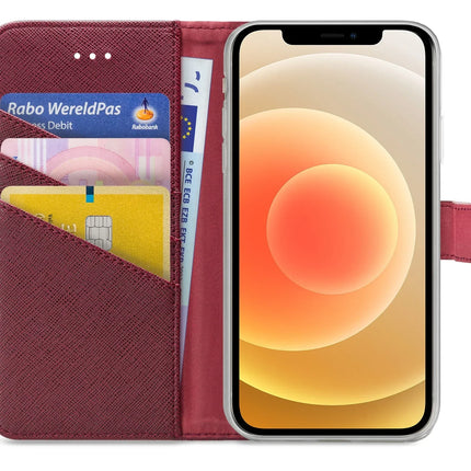 My Style Flex Wallet For Apple Iphone 12/12 Pro Bordeaux