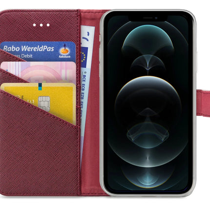 My Style Flex Wallet For Apple Iphone 12 Pro Max Bordeaux