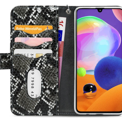Mobilize 2In1 Gelly Zipper Case Samsung Galaxy A31 Black/Snake Mobilize