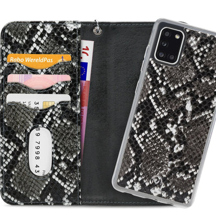 Mobilize 2In1 Gelly Zipper Case Samsung Galaxy A31 Black/Snake Mobilize