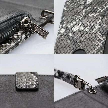 Mobilize 2In1 Gelly Zipper Case Samsung Galaxy A31 Black/Snake Mobilize