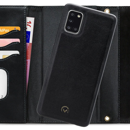 Mobilize 2In1 Gelly Velvet Clutch For Samsung Galaxy A31 Deep Black Mobilize