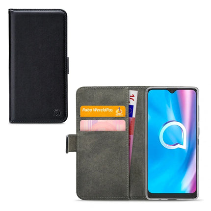 Mobilize Classic Gelly Wallet Book Case Alcatel 1Se (2020) Black Mobilize